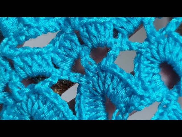 Woow????????beautiful crochet stitch for beginners #crocheting #handmade #crochet #tutorial #pattern