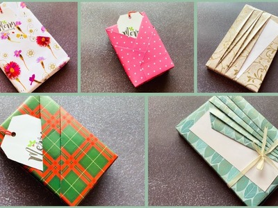 5 Amazing Gift Wrap Ideas | DIY Gift Packing Ideas | Fancy Gift Wrap #giftwrap