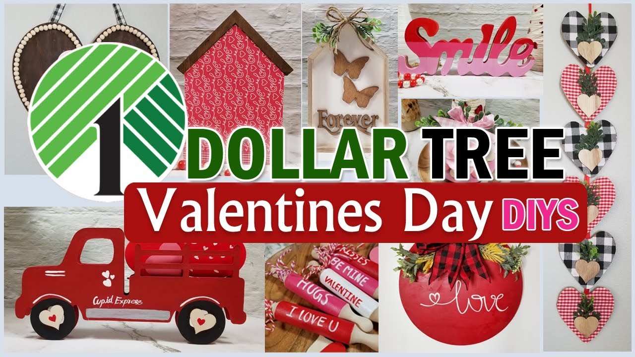 Amazing! Dollar Tree VALENTINE'S DAY DIYS 2023! ???? BEST DOLLAR TREE DIY | Valentine DIY Crafts Ideas