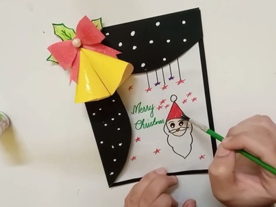 Christmas card ideas. |Diy Christmas card.|Classful Artwork. #christmas .