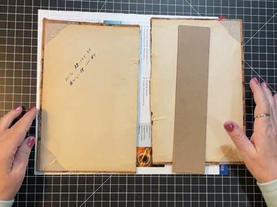 Craft with Me! - Creating a Cover from a Vintage Book!