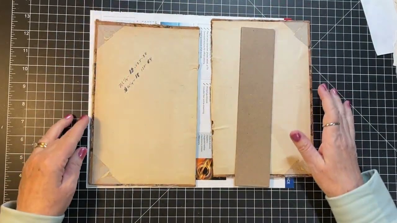 Craft with Me! - Creating a Cover from a Vintage Book!