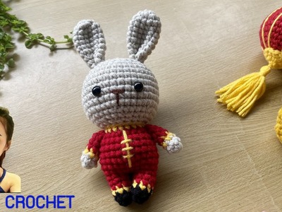 Crochet Doll | Lucky Rabbit Crochet | Crochet Rabbit Chinese New Year