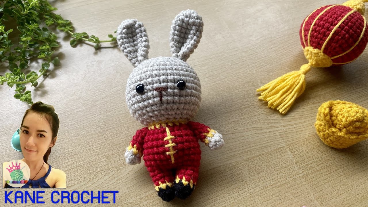 Crochet Doll | Lucky Rabbit Crochet | Crochet Rabbit Chinese New Year