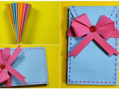 DIY Card Holder Pouch ll Cute DIY Craft ll DIY Paper Craft ll Easy and Beautiful Paper Craft ll