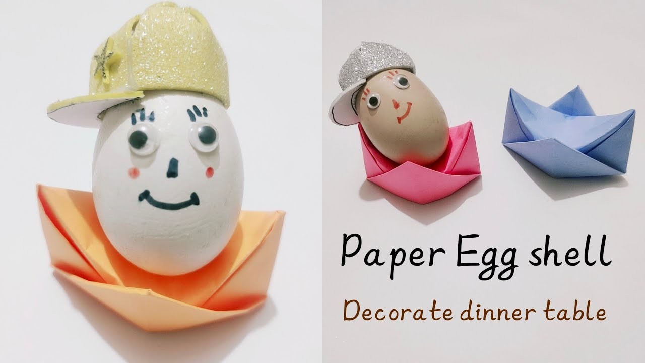 DIY paper Egg Holder | Easy paper crafts | Origami paper crafts | School paper crafts | Tiny life