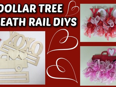 DOLLAR TREE WREATH RAIL DIYS