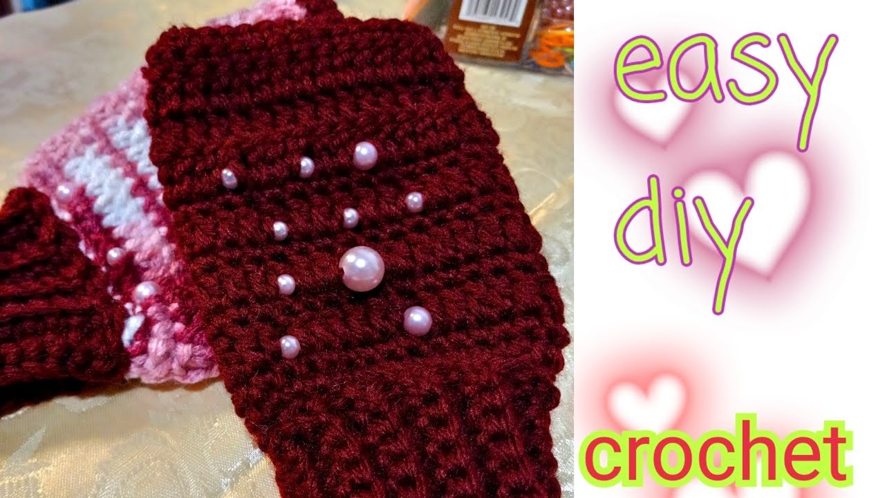 Easy crochet. easy diy. how to crochet