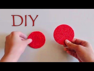 Easy Valentine's day craft idea | Glitter paper craft | DIY craft