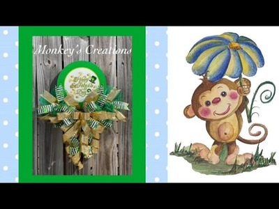 How to Make a St Patrick's Day Rail | Easy DIY Wreath | St Patrick's Day Craft | Live Replay