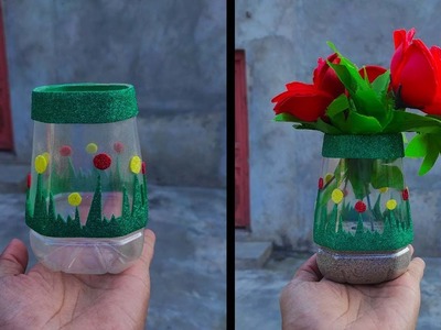 How To Make DIY Flower Vase Pot  At Home | Pipal Craft