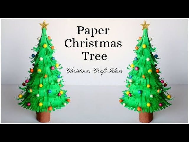 How to make Paper Christmas Tree ???? | Christmas tree Making | Paper Xmas Tree