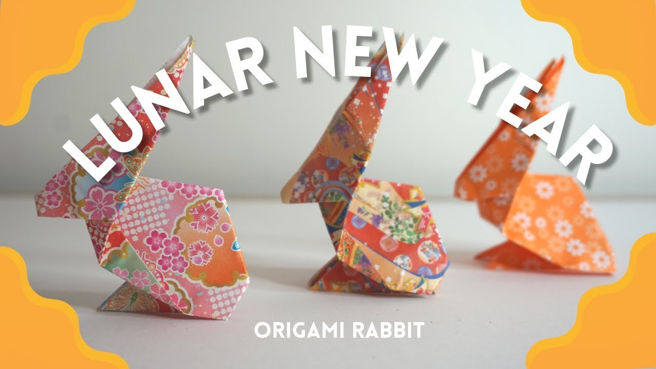 Lunar New Year | Origami Rabbit