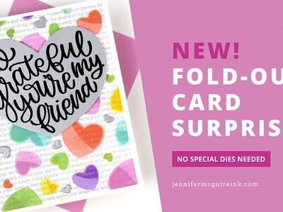 NEW! Fold-Out Surprise Card
