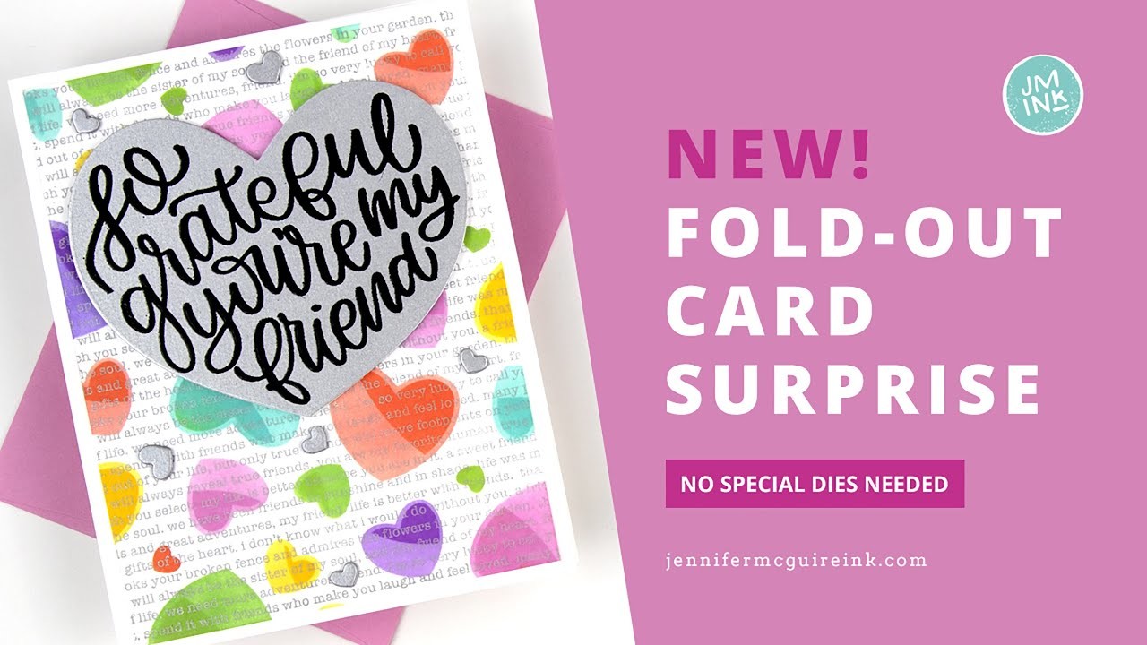 NEW! Fold-Out Surprise Card