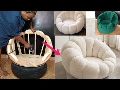 Recycling Design Ideas From Old Car Tires. Amazing Recycling Idea Using Car Tire