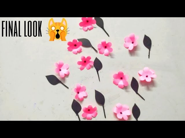 Super Easy and Unique paper wall hanging decor || DIY paper craft home decor || Crafty Girl Studio