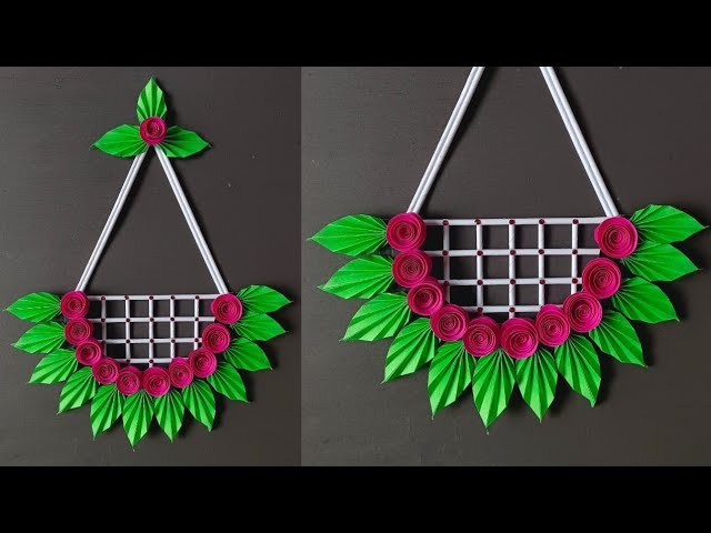 Wall Hanging Craft Ideas.Paper Craft for Home Decor.Easy and Simple ...