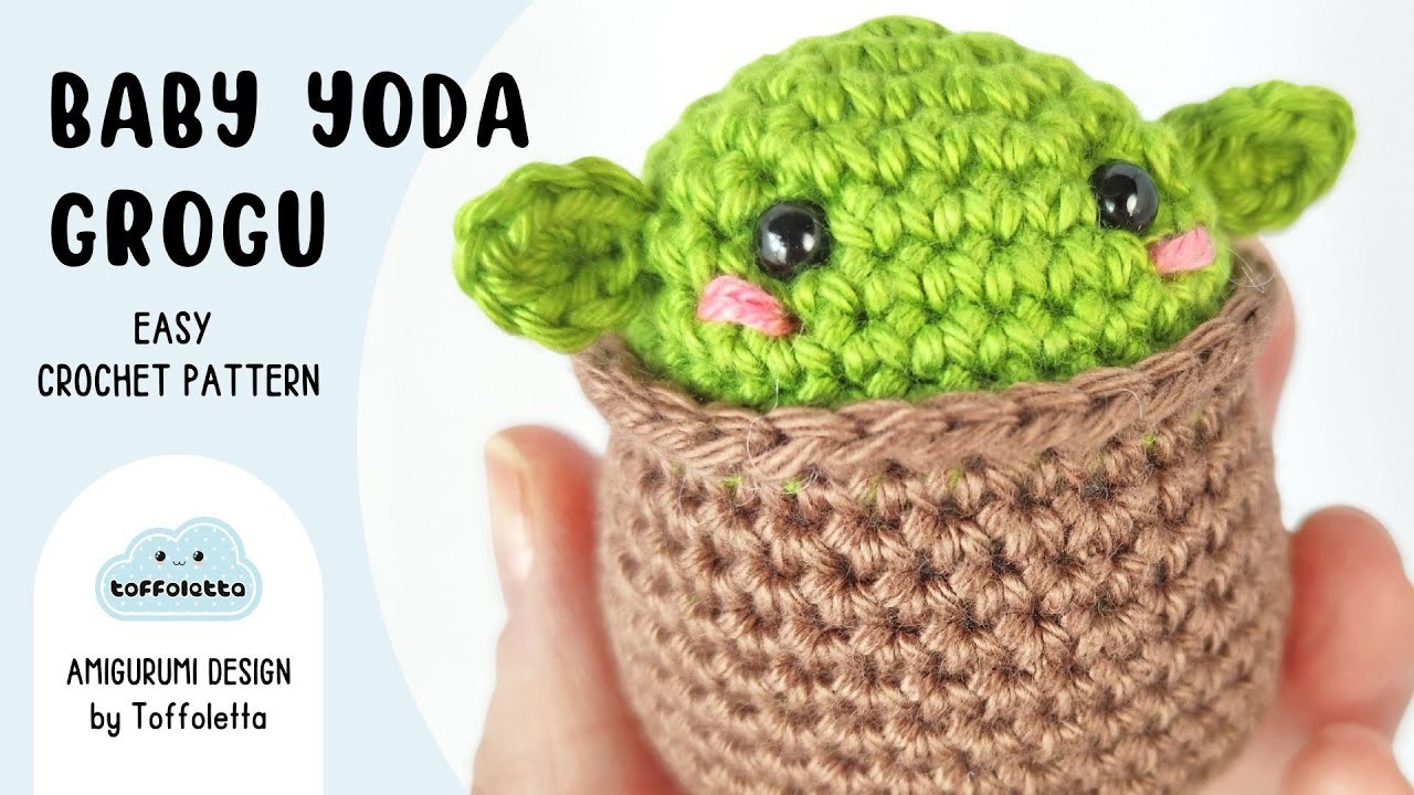 Baby Yoda - Grogu - crochet tutorial