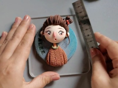 Clay Art ???? - Making Cute Girl Tutorial | DIY Clay Craft