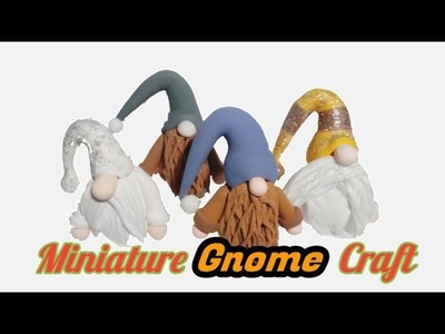 Clay gnomes | polymer clay gnomes tutorial | making clay gnomes |