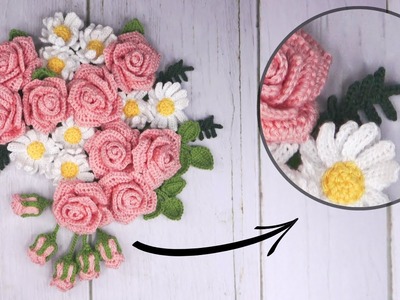 Crochet Fern | Crochet Flower Arrangement Tutorial | Super Easy