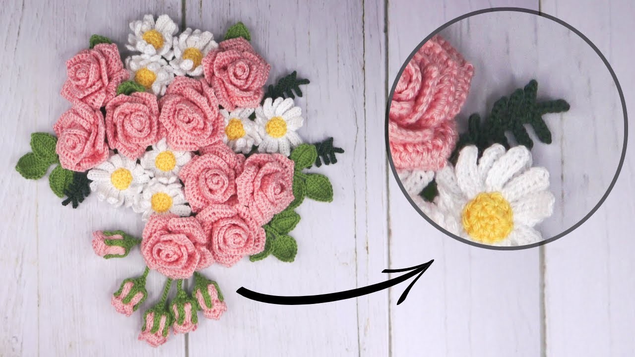 Crochet Fern | Crochet Flower Arrangement Tutorial | Super Easy