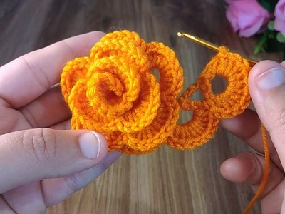 Crochet flower so beautiful crochet for beginners #crochet #knitting