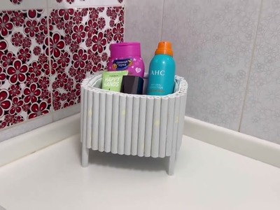 DIY AMAZING ORGANIZER WITH YOUR HANDS ???? REMODELING FROM SIMPLE MATERIALS