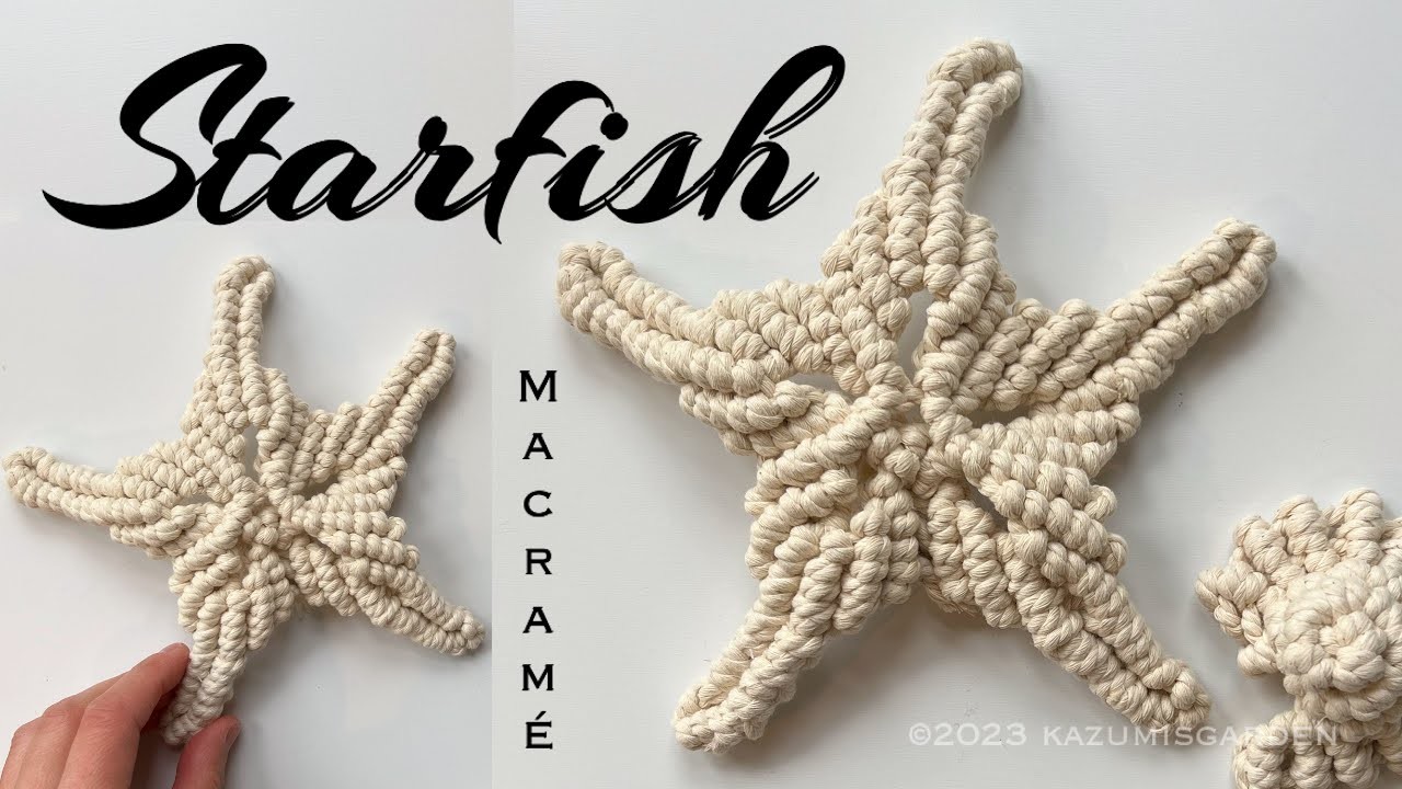 DIY Macrame Starfish