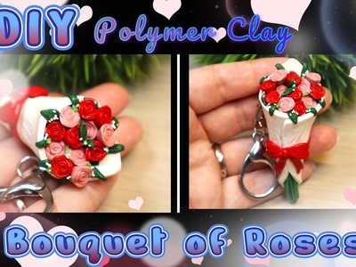 DIY Roses polymer clay| Polymer clay tutorial|Roses that don't die | Homemade gift ideas