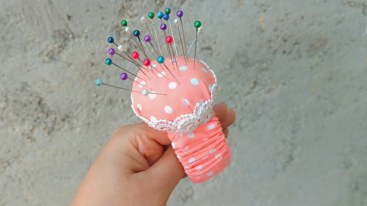 DIY Wrist Pin Cushion Tutorial | Pin Holder | How to Make a Wrist Pincushion |