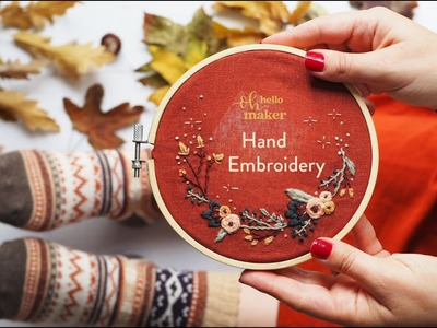 Embroidery for Beginners | How To DIY | Oh Hello Maker | Craft Subscription Box