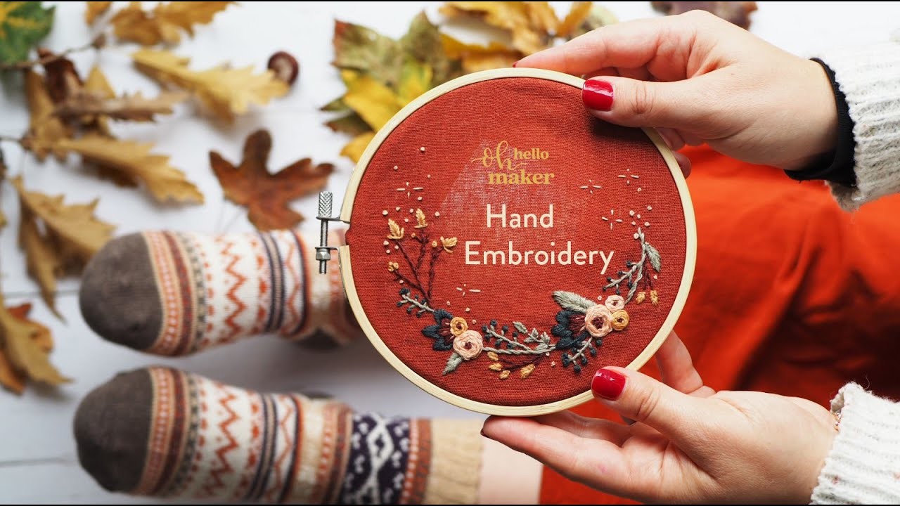 Embroidery for Beginners | How To DIY | Oh Hello Maker | Craft Subscription Box