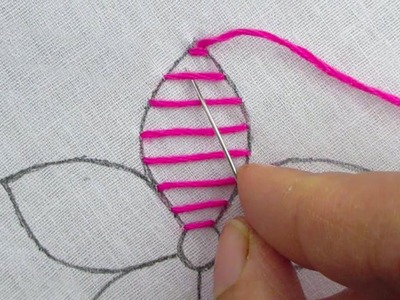Hand Embroidery New Needle Work Embroidery Flower Tutorial