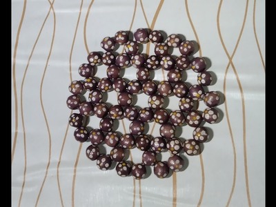 How to make beading circle step by step tutorial