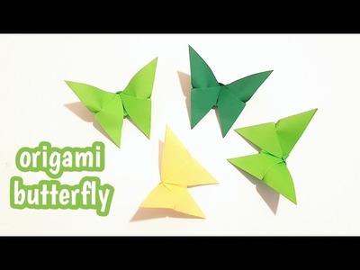 How to make origami butterfly | easy paper butterfly