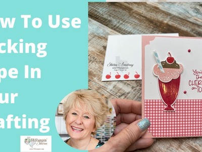 How To Use Packing Tape In Your Crafting | Make Shiny Die Cuts