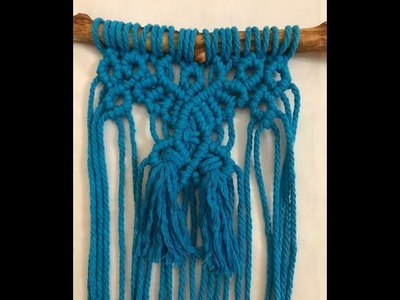 Macrame Pattern Tutorial!!