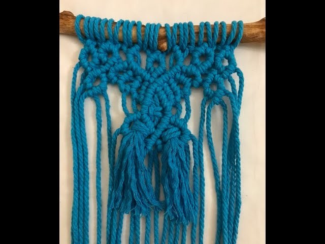 Macrame Pattern Tutorial!!