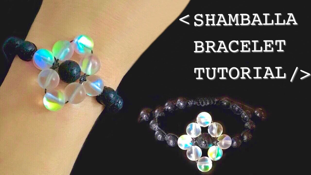 Making Beaded Jewelry | Shamballa Bracelet Tutorial | DIY Jewelry | Beaded Bracelet Tutorial