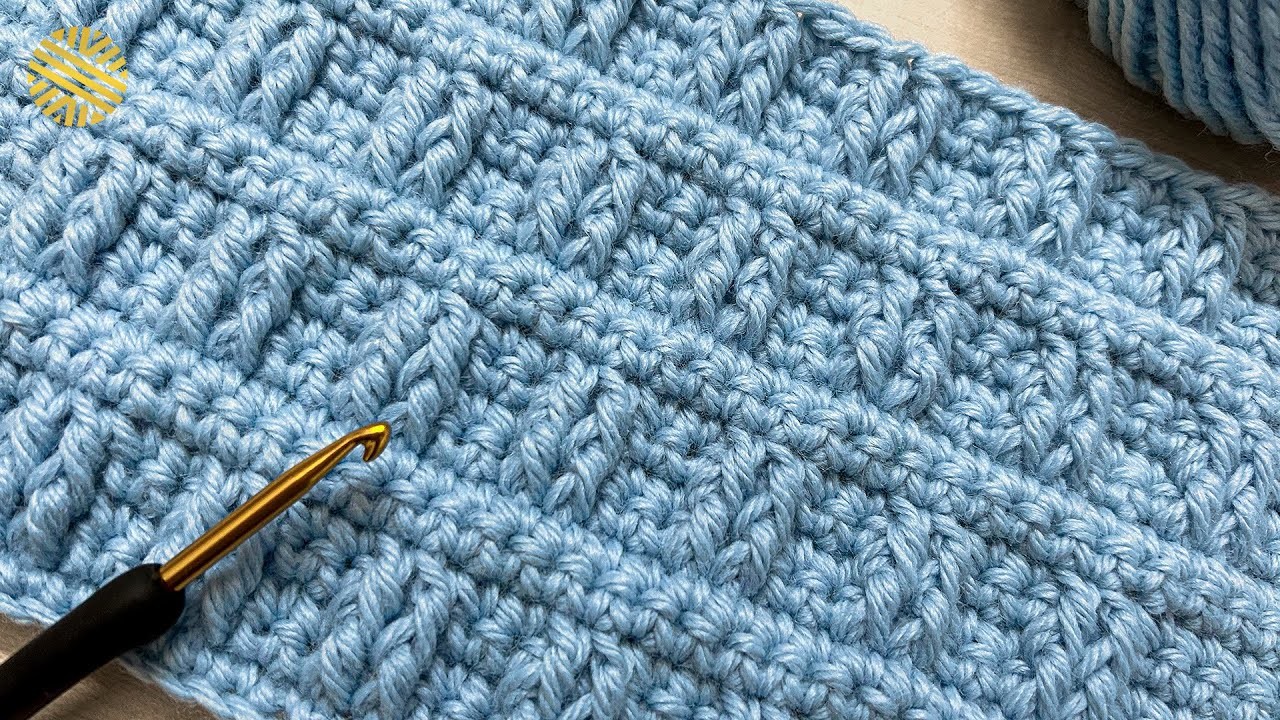 Surprisingly EASY Crochet Pattern for BEGINNERS! ???? ❤️ STUNNING Crochet Stitch for Blankets and Bags