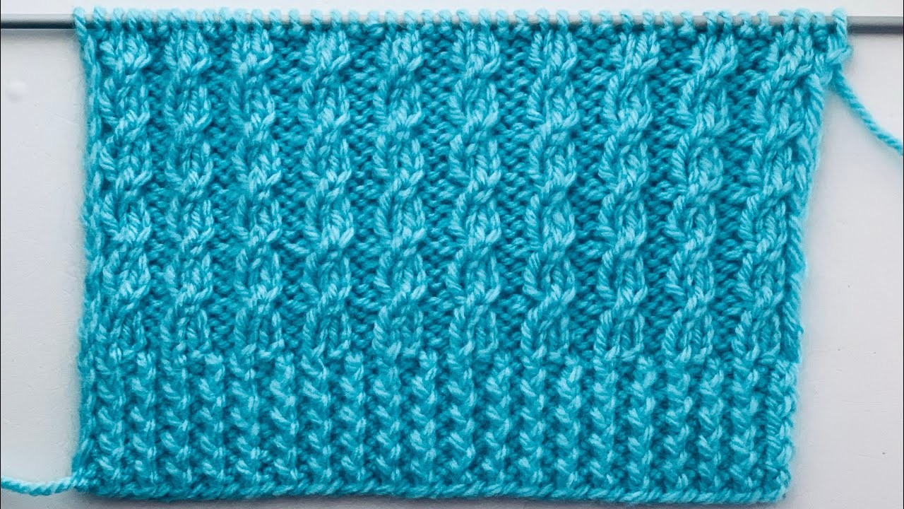 4 Rows Repeat Easy Knitting pattern