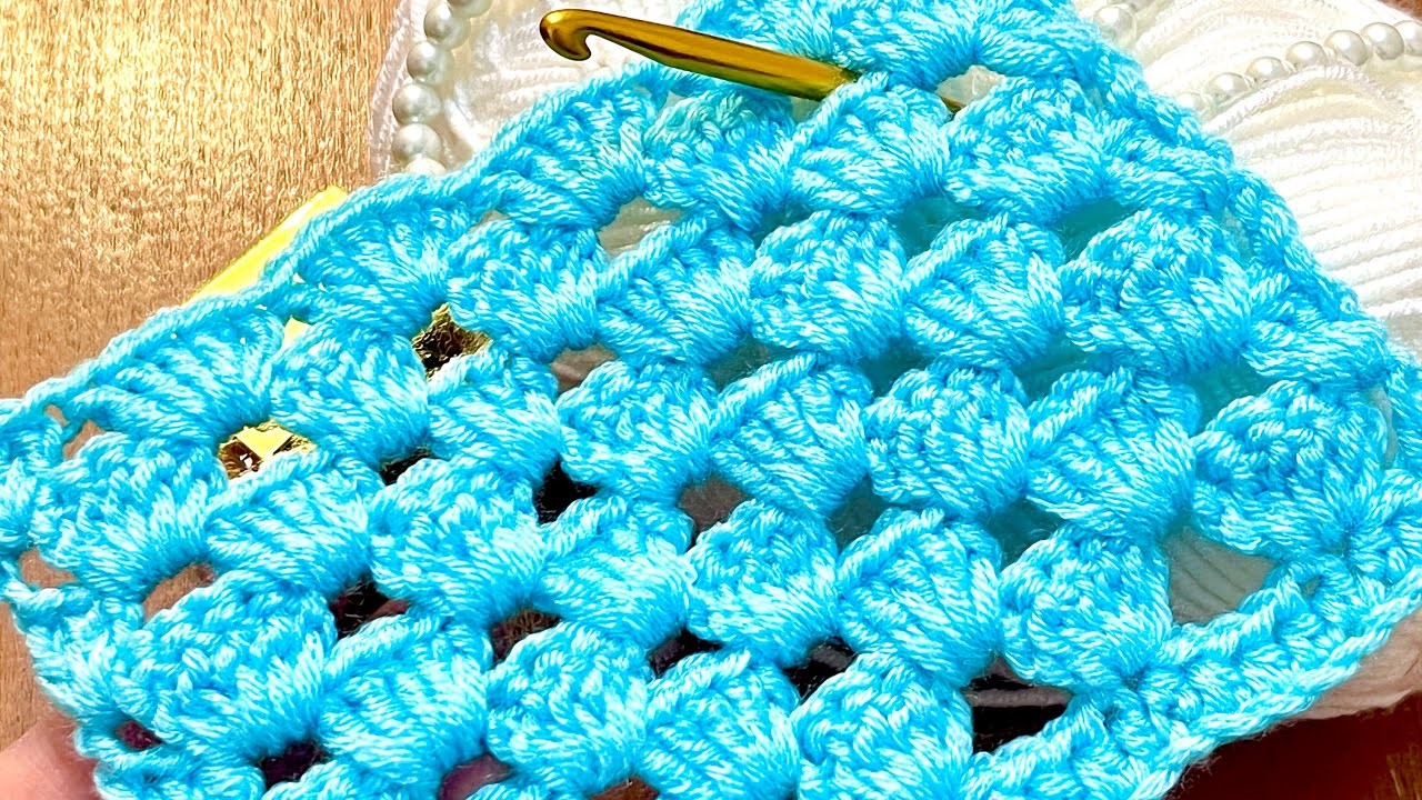 Amazing!???????? How to Crochet for beginners. Crochet baby blanket