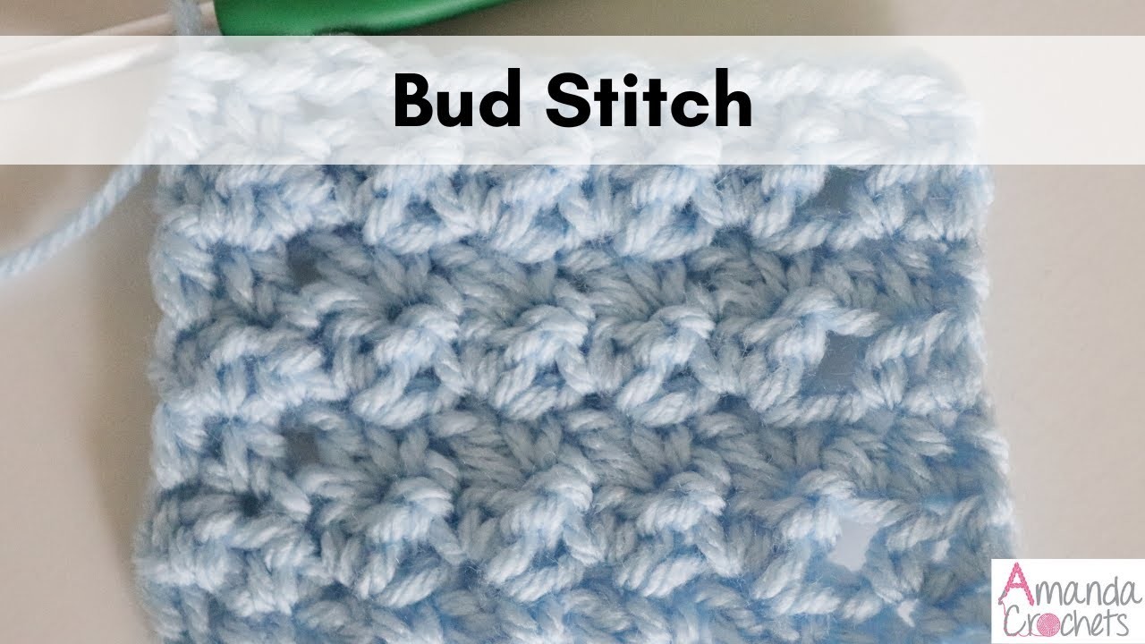Bud Stitch (Crochet 101 Series) | Easy Crochet Beginner Tutorial