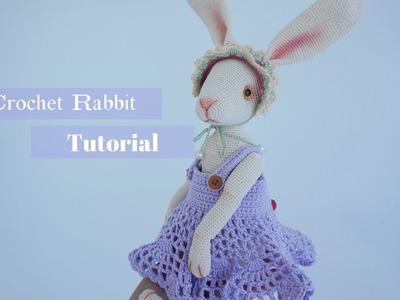 Crochet country Rabbit ( Head )