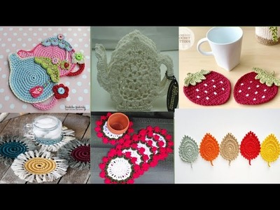 Crochet Tea Coaster.Tea Coaster ideas.Handmade Tea Coaster.Table Coaster Beautiful Tea Coaster.