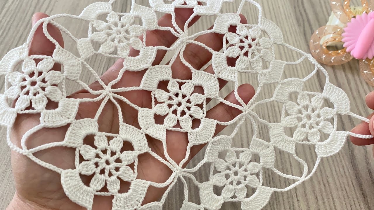 DIFFERENT and WONDERFUL Crochet Runner, Tablecloth, Napkin, Blouse Motif Pattern @crochetlovee
