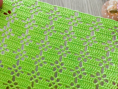 GORGEOUS Crochet Runner, Shawl, Blouse, Tunic, Sweater Pattern Tutorial @crochetlovee