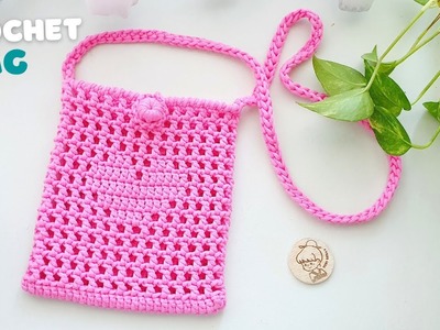 How to Crochet Crossbody Bag with Heart Shape You can make it for a gift | Valentine's Day is coming